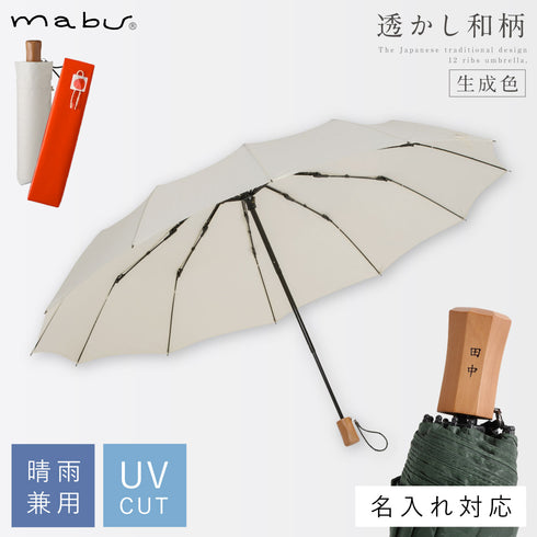 12本骨折りたたみ傘 江戸