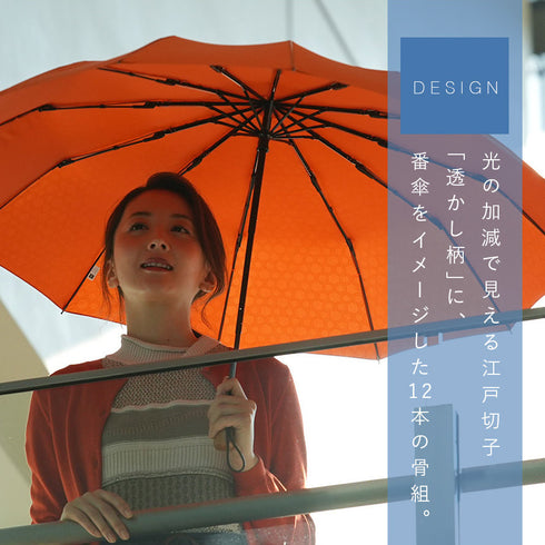 12本骨折りたたみ傘 江戸.|s6