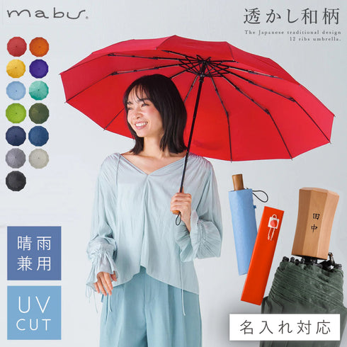12本骨折りたたみ傘 江戸.|m2