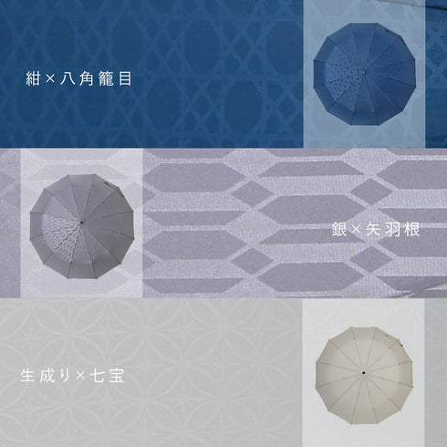 12本骨折りたたみ傘 江戸.|s15