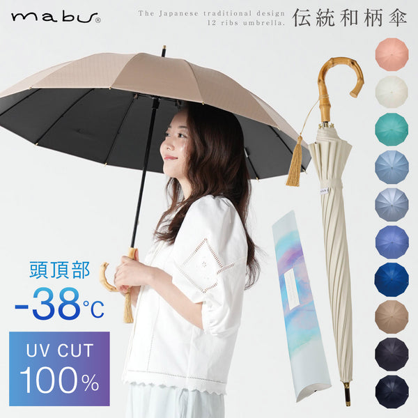 12本骨 遮光ショート 江戸.|m2