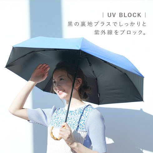 7本骨 遮光折りたたみ傘 江戸.|s5