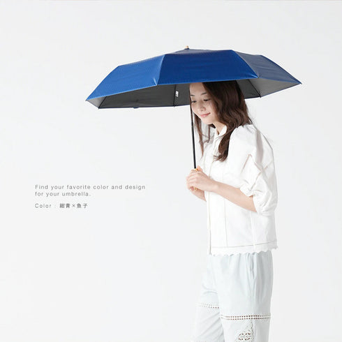7本骨 遮光折りたたみ傘 江戸.|s8