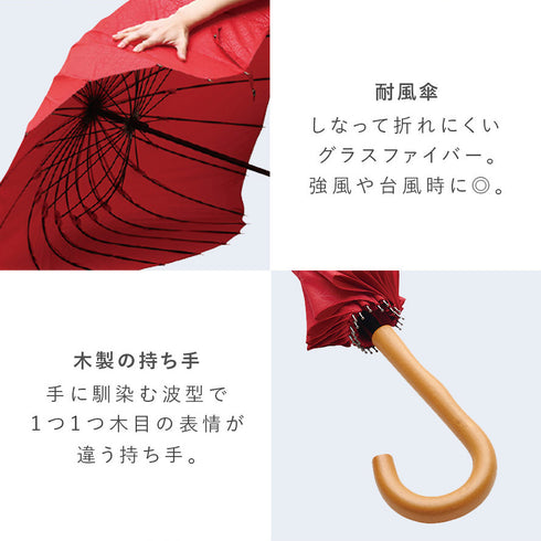 超軽量24本骨傘 江戸.|s9