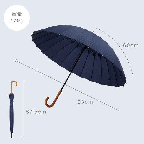 超軽量24本骨傘 江戸.|s10