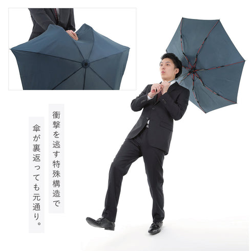高強度折りたたみ傘 ストレングスミニR.|s2