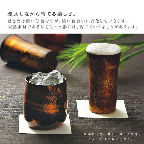 漆磨二重ロックカップ ダルマ ビャクダン.|s6