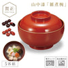 山中塗 雑煮椀(5客) .|m2