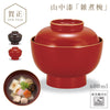 山中塗 雑煮椀大名型 .|m2