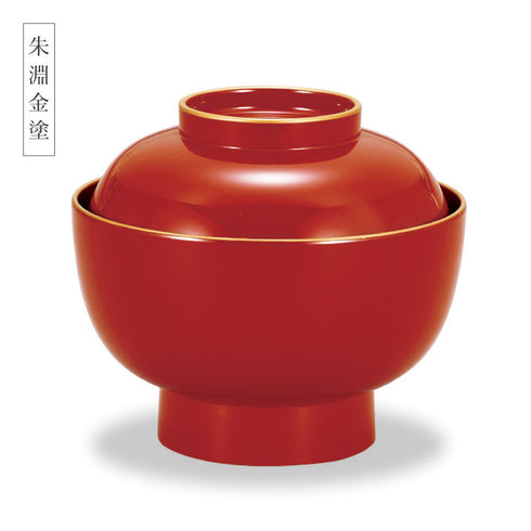 山中塗 雑煮椀大名型 .|s8