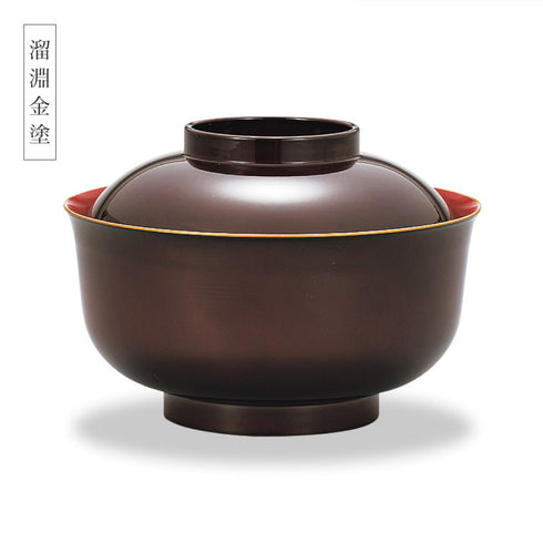 山中塗 レンジ羽反雑煮椀.|s10