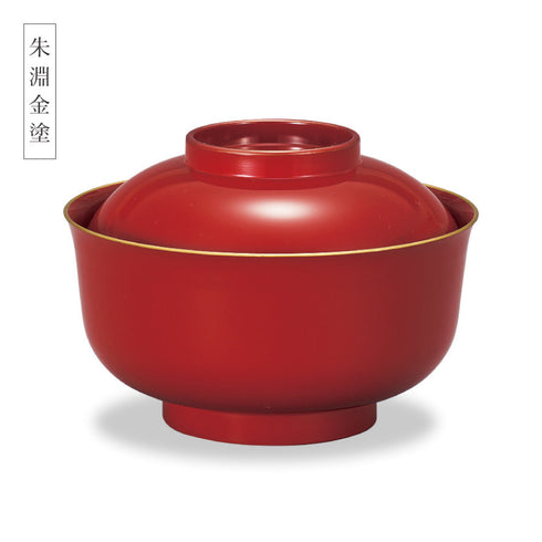 山中塗 レンジ羽反雑煮椀.|s8