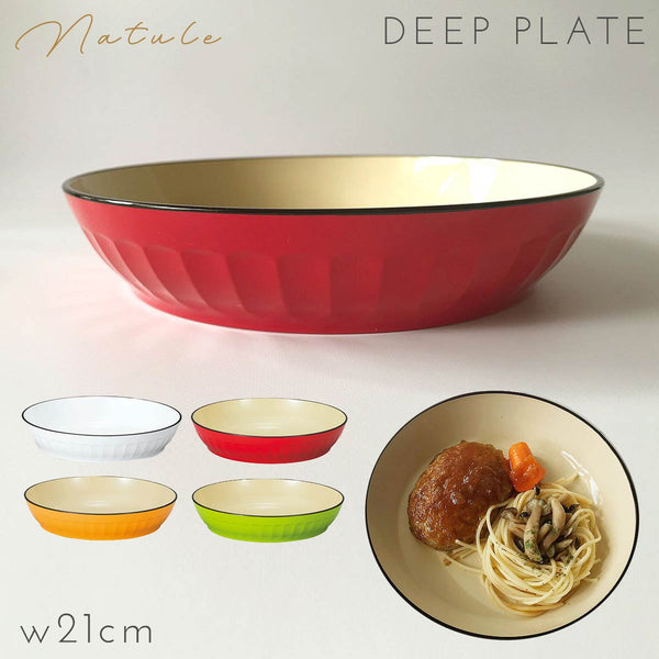 グルーブサークルプレート ナチュール.|m2