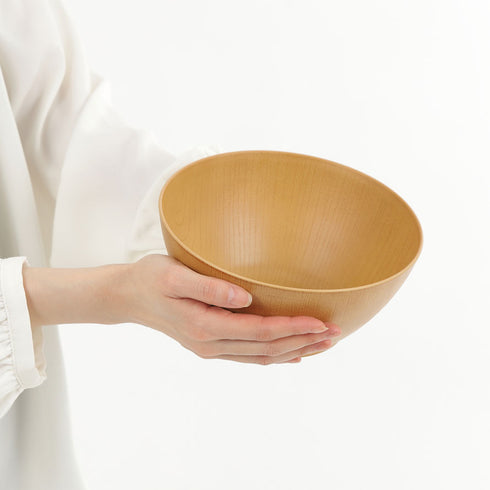 レンジ欅杢目ボウル 大 ナチュラル.|s9