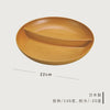 欅杢目サークルプレート ナチュラル.|s7