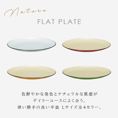 和洋平皿 L ナチュール.|s2