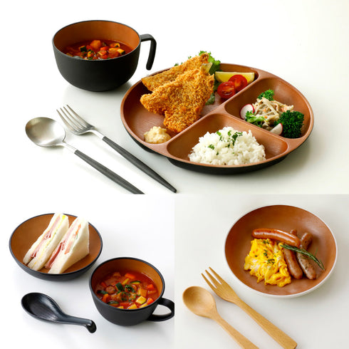 レンジ欅刷毛筋大汁椀 ナチュール .|s10