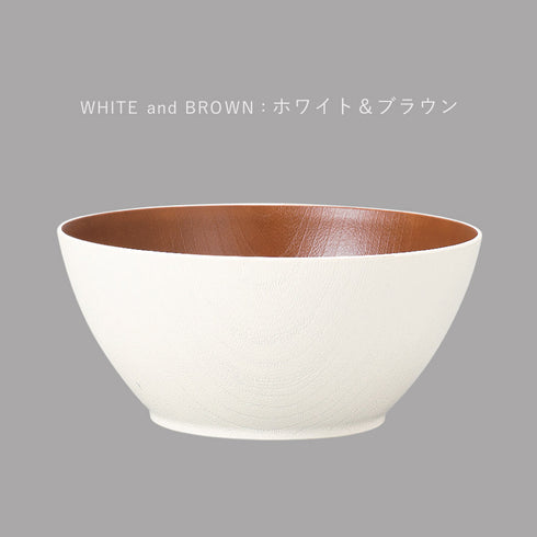 レンジ欅木目ボウル 大 ナチュール.|s11