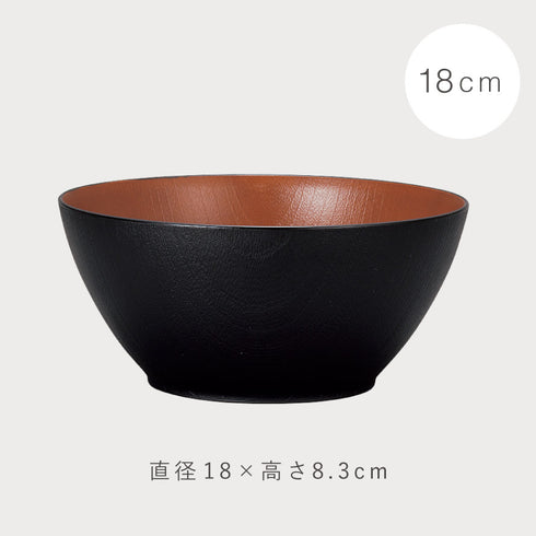 レンジ欅木目ボウル 大 ナチュール.|s8