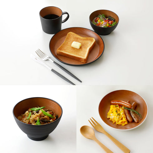 欅杢目スクウェアプレート ナチュール .|s10