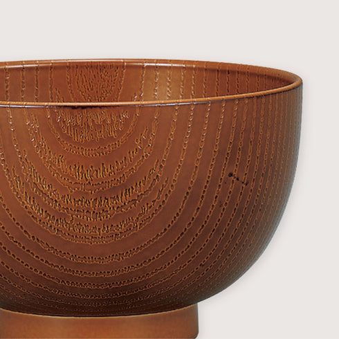 レンジ欅杢目大汁椀 ナチュール .|s4