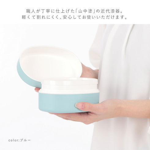 bitie 小判コンパクトランチ 二段 430ml.|s4