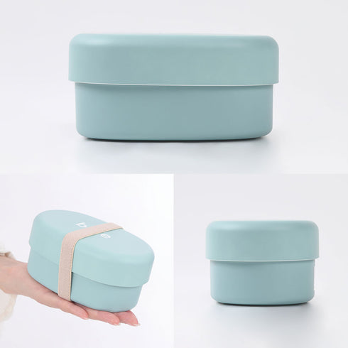 bitie 小判コンパクトランチ 二段 430ml.|s9