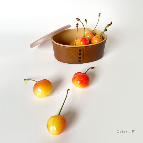 わっぱ保存容器 小判 230ml.|s6