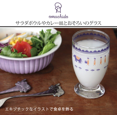 おまち堂 ゴブレットグラス.|s2