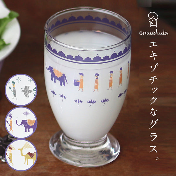 おまち堂 ゴブレットグラス.|m2