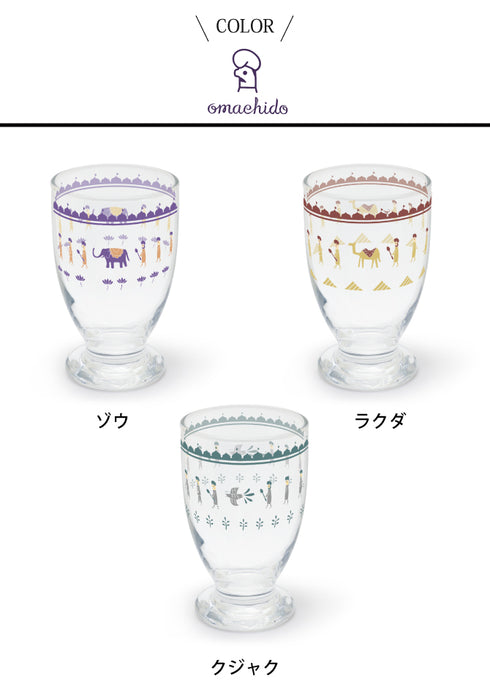 おまち堂 ゴブレットグラス.|s5