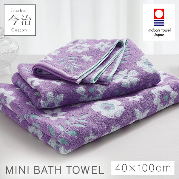 今治タオルブランドミニバスタオル フラワーガーデン.|m2