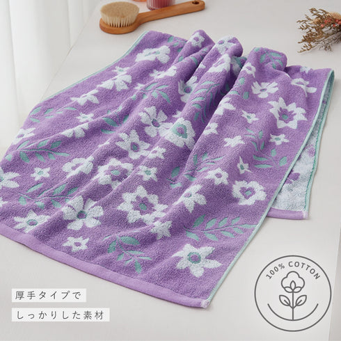今治タオルブランドバスタオル フラワーガーデン.|s6