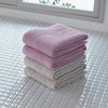 インド綿フェイスタオル 2色4枚組 グレー・ライラック.|s3