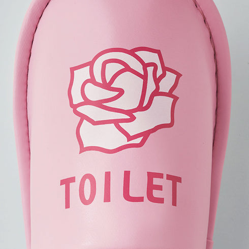 サッと拭けるトイレスリッパ ピンクローズ.|s3