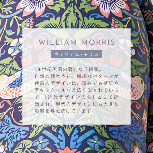 サッと拭けるトイレスリッパ モリスいちご泥棒.|s3