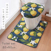 耳長トイレマット・フタカバーセット シトラス.|s1
