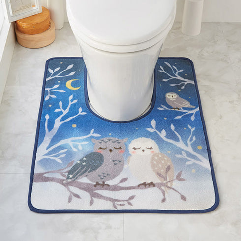 耳長トイレマット・フタカバーセット 夜明け.|s3