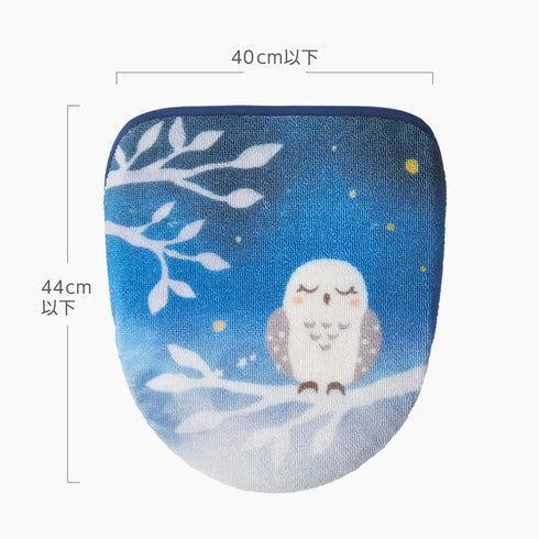 耳長ロングトイレマット・フタカバーセット 夜明け.|s7