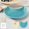 icocoti Libre ペアプレート ivory&blue.|m2
