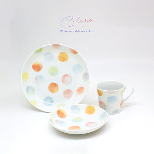 カラーズ ペアプレートセット 22cm.|s12