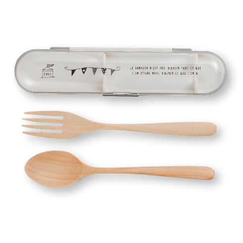 PARIS 木製カトラリーセット
