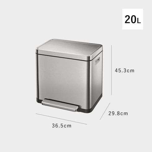 EKO エックスキューブステップビン20L.|s6