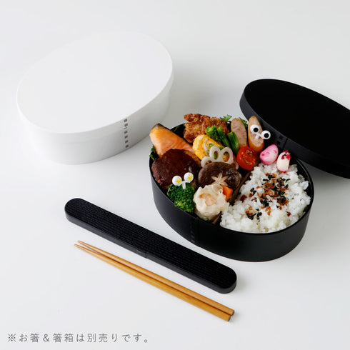曲げわっぱ モノトーン 一段弁当 大.|s12