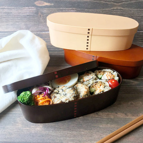 曲げわっぱ 一段弁当 スリム型.|s5