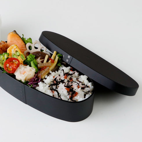 スリム曲げわっぱ 一段弁当.|s5