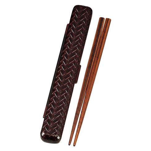 18.0あじろ箸箱セット