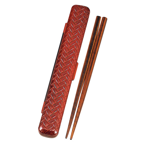 18.0あじろ箸箱セット