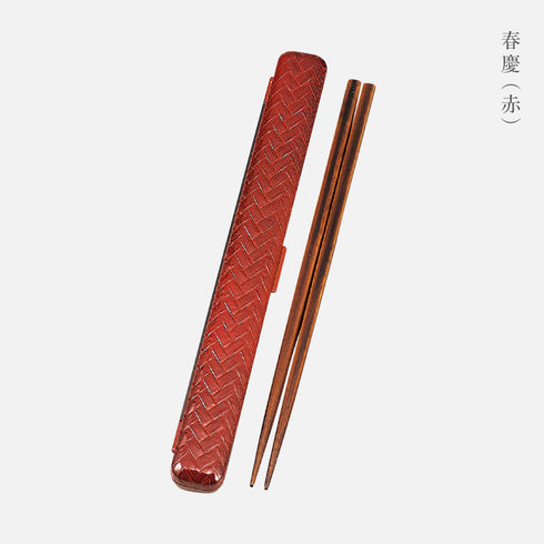 23.0あじろ箸箱セット.|s6