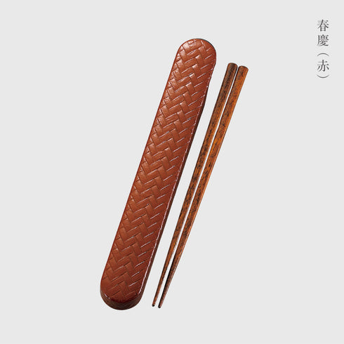 18.0あじろスライド箸箱セット.|s5